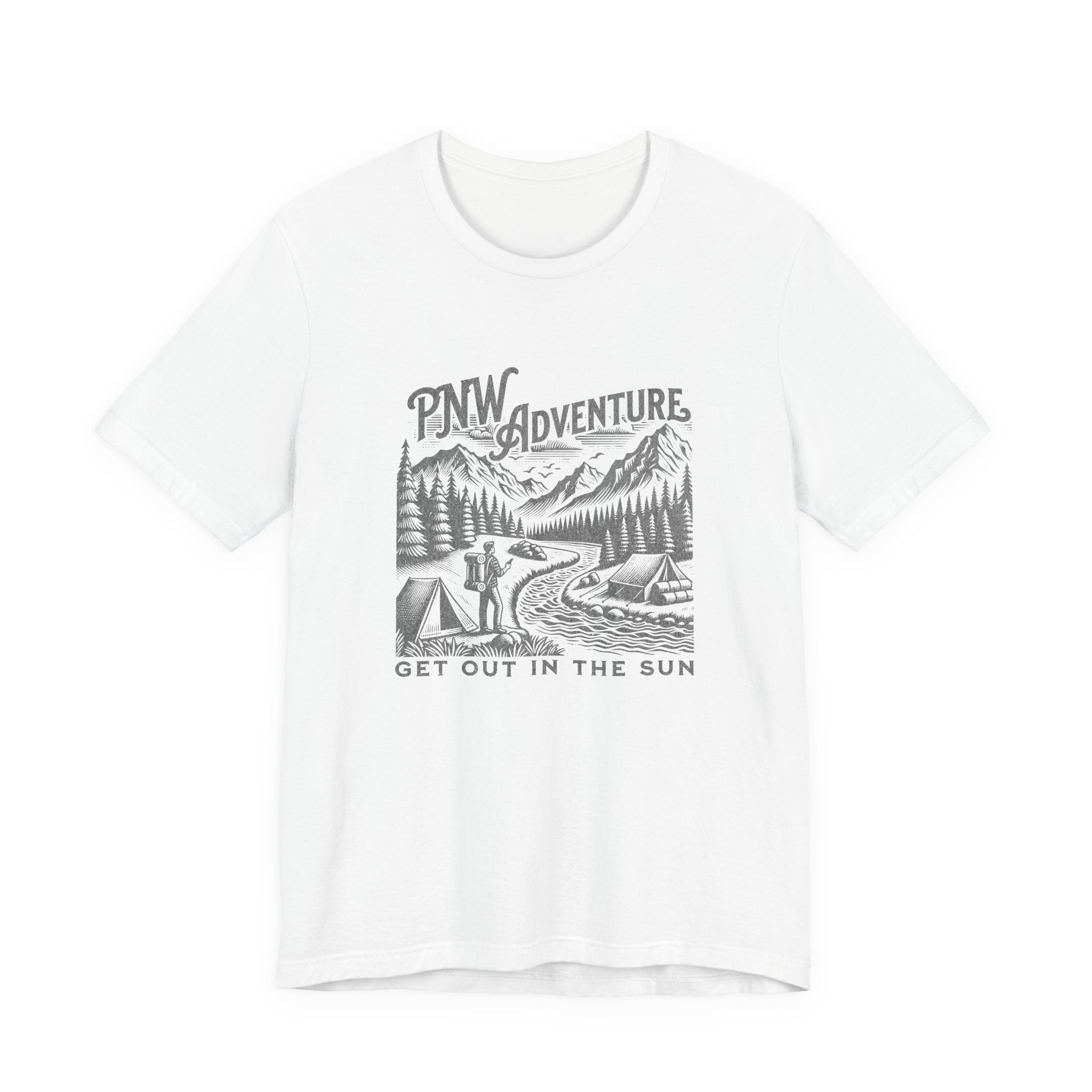 PNW Outdoors Graphic T-Shirt – Unisex Adventure Tee