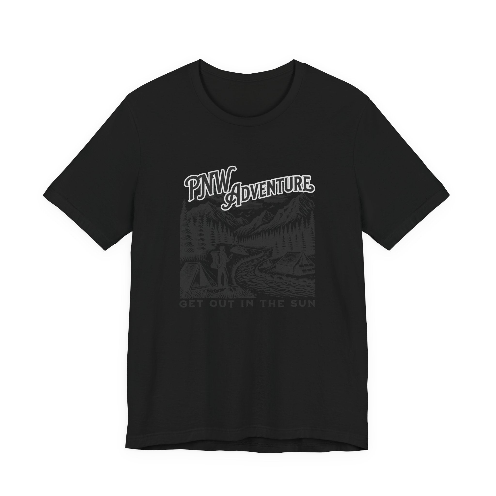 PNW Outdoors Graphic T-Shirt – Unisex Adventure Tee
