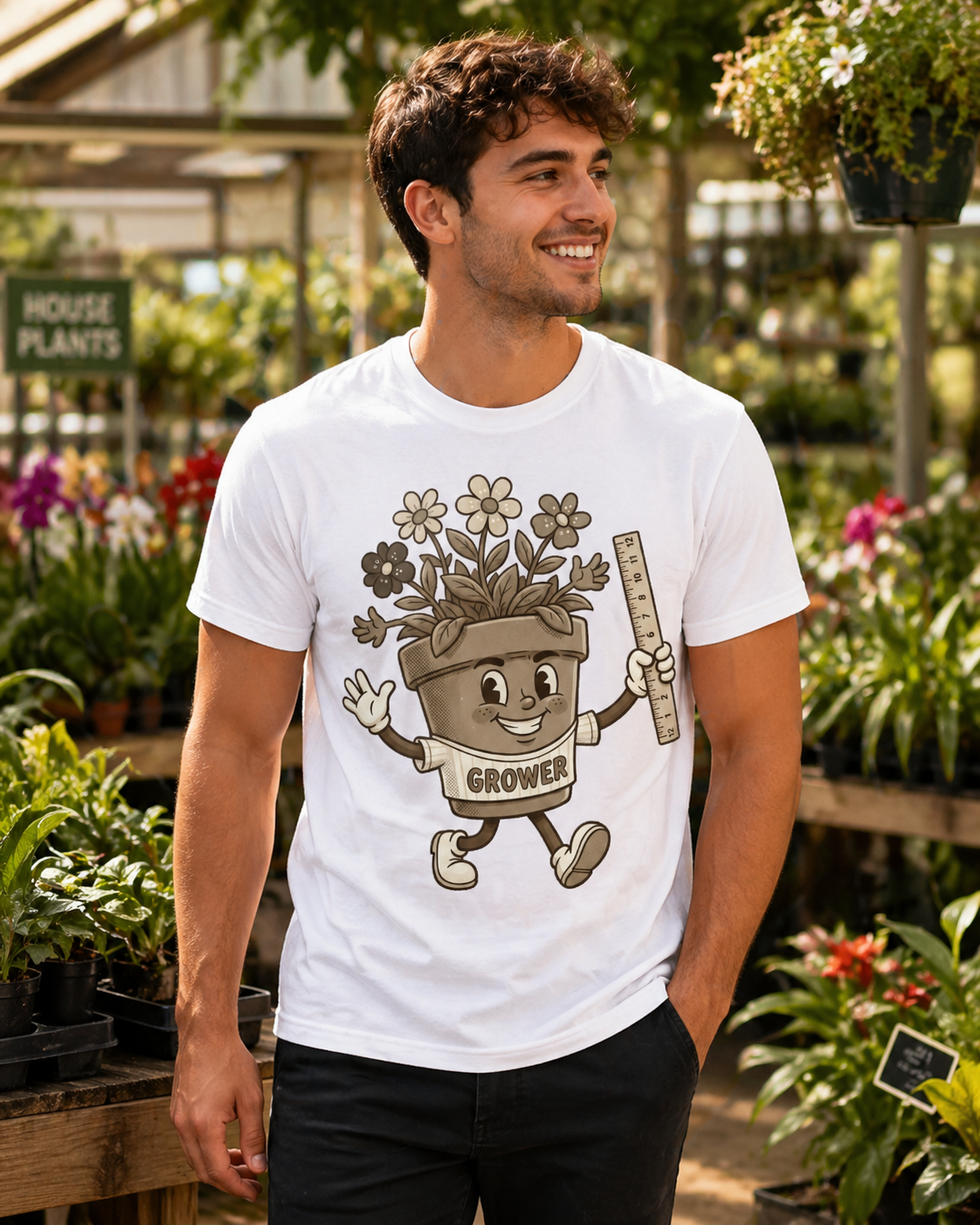 Grower Vintage Graphic T-Shirt