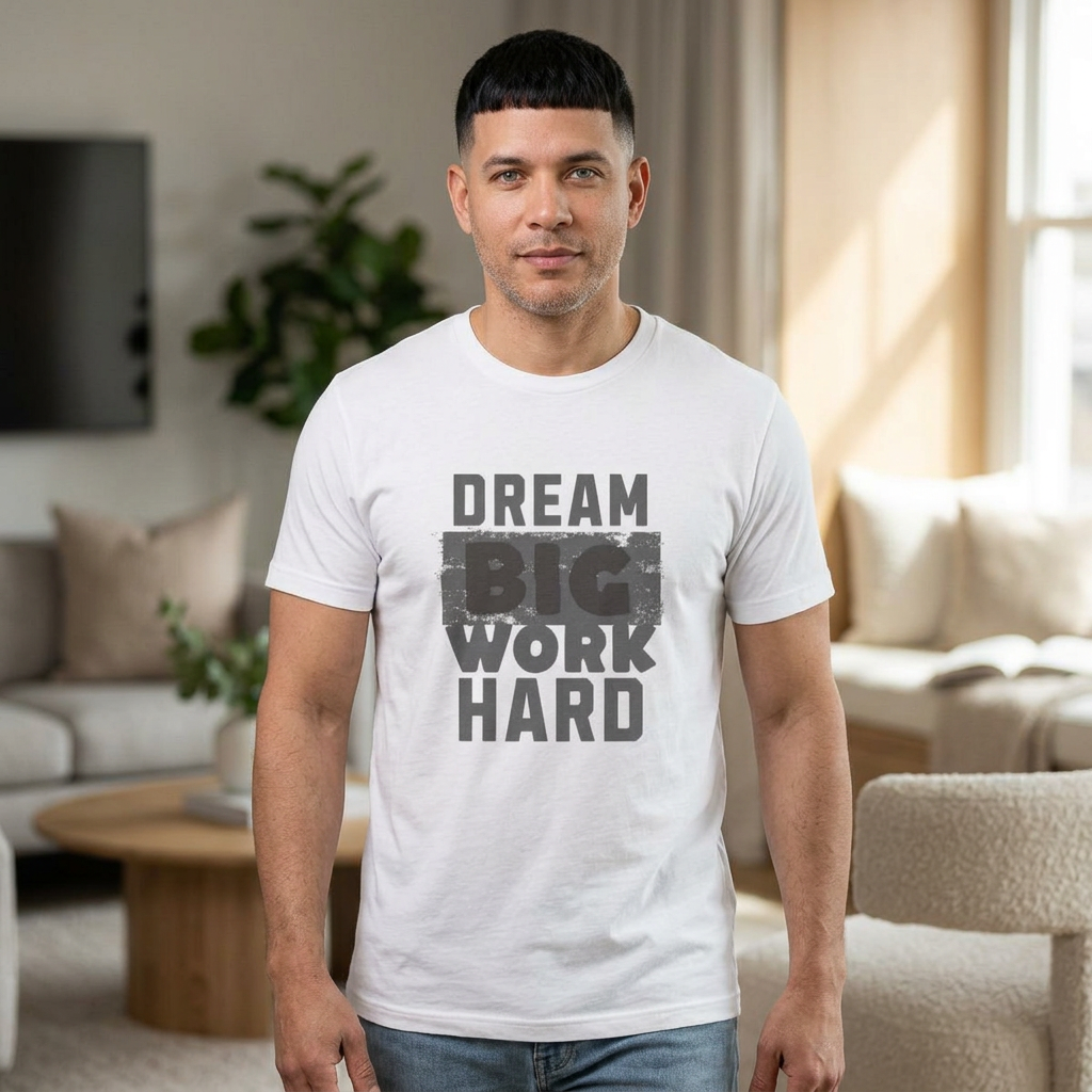 Dream Big Work Hard T-Shirt